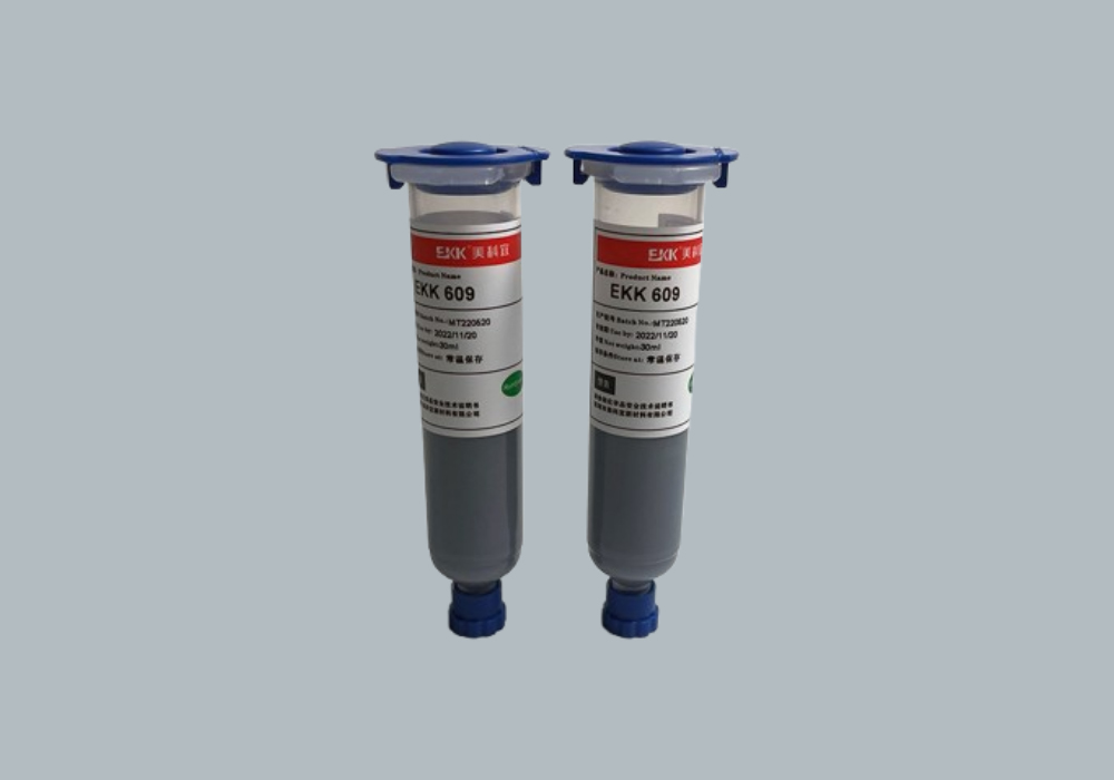 Two-component thermal conductive potting adhesive